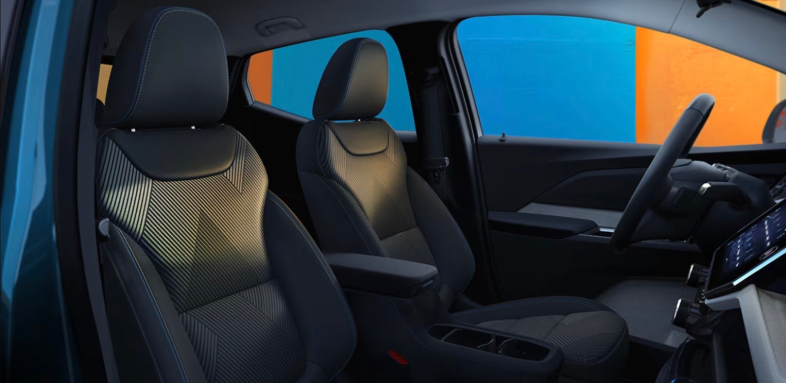 Front seats of the 2027 Chevrolet Bolt in Weatherford, TX