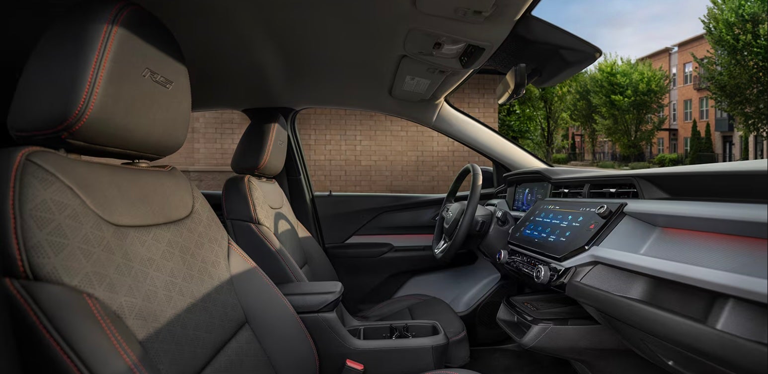 Alt text: Interior of 2027 Chevrolet Bolt in Weatherford, TX